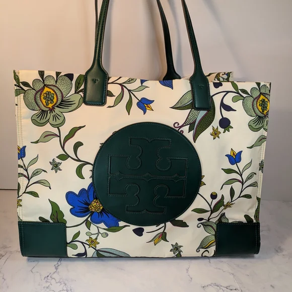 Tory Burch | Bags | Tory Burch Ella Printed Tote New Ivory  display picture 2
